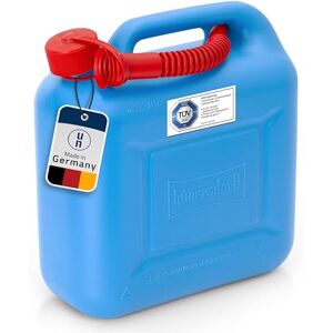 hünersdorff GmbH 812893 Nourrices à Carburant Standard PE-HD Homologation Nu Accessoire, Rouge/Bleu, 10 L - Publicité hünersdorff GmbH 812893 Nourrices à Carburant Standard PE-HD Homologation Nu Accessoire, Rouge/Bleu, 10 L - Publicité