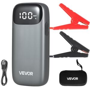VEVOR Booster Batterie Voiture 6000 A Démarreur de Batterie au Lithium Portable pour Démarrage Voiture Moteurs Essence 10 L et Diesel 10 L, avec Lampe Torche 3 Modes d'Éclairage, Câble de Démarrage - Publicité VEVOR Booster Batterie Voiture 6000 A Démarreur de Batterie au Lithium Portable pour Démarrage Voiture Moteurs Essence 10 L et Diesel 10 L, avec Lampe Torche 3 Modes d'Éclairage, Câble de Démarrage - Publicité