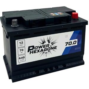POWER HEXAGONE Batterie Voiture 12V 70 Ah L3 Puissance de Démarrage 640A Qualité Origine Batterie Auto Sans Entretien Prête à l’emploi Compatible Voiture et Chantier Livraison - Publicité POWER HEXAGONE Batterie Voiture 12V 70 Ah L3 Puissance de Démarrage 640A Qualité Origine Batterie Auto Sans Entretien Prête à l’emploi Compatible Voiture et Chantier Livraison - Publicité