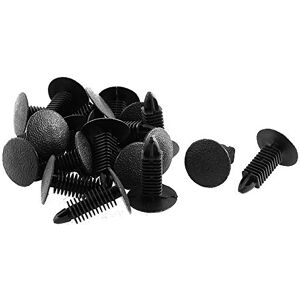 uxcell sourcingmap 20 Pcs Clip Plastique Porte Garniture Panneau Capote Agrafe Noir pour Trou de 7mm - Publicité uxcell sourcingmap 20 Pcs Clip Plastique Porte Garniture Panneau Capote Agrafe Noir pour Trou de 7mm - Publicité