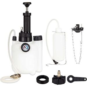 Anesty Purgeur de Frein, 3L Kit Purge Purgeur de Freins, Purgeur de Liquide  de Frein Voiture et d'Embrayage avec 1L Bouteille de Collecte et Adaptateur  Universel E20 : : Auto et Moto