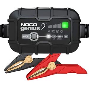 NOCO GENIUS2UK Chargeur de Voiture 2 A 6 V et 12 V Chargeur Intelligent Portable Entretien de la Batterie Chargeur de Filet et décapant pour Batteries AGM, Loisirs, Lithium, Moto et Caravane - Publicité NOCO GENIUS2UK Chargeur de Voiture 2 A 6 V et 12 V Chargeur Intelligent Portable Entretien de la Batterie Chargeur de Filet et décapant pour Batteries AGM, Loisirs, Lithium, Moto et Caravane - Publicité
