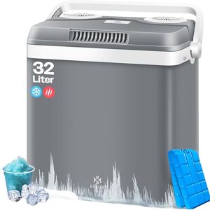 KESSER® Glacière 32 L 12 V, prise 230 V, Mini-réfrigérateur, Glacière thermoélectrique - Publicité KESSER® Glacière 32 L 12 V, prise 230 V, Mini-réfrigérateur, Glacière thermoélectrique - Publicité