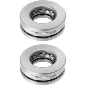 YINETTECH 2 Pièces Roulements à Billes de Butée 51203 avec Rondelles Alésage de 17 Mm Diamètre Extérieur de 35 Mm Épaisseur de 12 Mm Compatible avec Ifor Williams Knott Poignée - Publicité YINETTECH 2 Pièces Roulements à Billes de Butée 51203 avec Rondelles Alésage de 17 Mm Diamètre Extérieur de 35 Mm Épaisseur de 12 Mm Compatible avec Ifor Williams Knott Poignée - Publicité