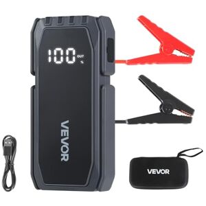 VEVOR Booster Batterie Voiture 1500 A Démarreur de Batterie au Lithium Portable pour Démarrage Voiture des Moteurs Essence 6 L et Diesel 4 L, avec Lampe Torche 3 Modes d'Éclairage, Câble de Démarrage - Publicité VEVOR Booster Batterie Voiture 1500 A Démarreur de Batterie au Lithium Portable pour Démarrage Voiture des Moteurs Essence 6 L et Diesel 4 L, avec Lampe Torche 3 Modes d'Éclairage, Câble de Démarrage - Publicité