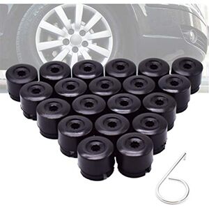 XUKEY 20pcs Capuchon d'écrou de Roue Couvercle Boulon tête Couvre écrous 19mm Noir + Outil pour Transporter T5 T6 2003 2004 2005 2006 2007 2008-2020 Style de Voiture - Publicité XUKEY 20pcs Capuchon d'écrou de Roue Couvercle Boulon tête Couvre écrous 19mm Noir + Outil pour Transporter T5 T6 2003 2004 2005 2006 2007 2008-2020 Style de Voiture - Publicité