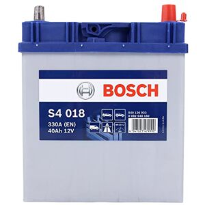 Bosch S4018 Batterie Auto 40A/h 330A Technologie Plomb-Acide pour les Véhicules sans Système Start/Stop - Publicité Bosch S4018 Batterie Auto 40A/h 330A Technologie Plomb-Acide pour les Véhicules sans Système Start/Stop - Publicité