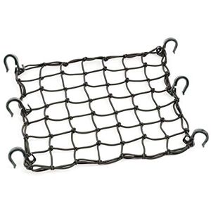 Powertye 50152 Black 15X15 Cargo Net Featuring 6 Adjustable Hooks & Tight 2x2 Mesh by - Publicité Powertye 50152 Black 15X15 Cargo Net Featuring 6 Adjustable Hooks & Tight 2x2 Mesh by - Publicité