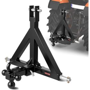VEVOR Attelage 3 Points avec Récepteur 5 cm, Fixation Rapide 3 Points, avec 3 Boules de Remorquage, Adaptateur Barre de Remorquage Robuste pour Travaux Agricoles pour Plupart Tracteurs à Attelage 5 cm - Publicité VEVOR Attelage 3 Points avec Récepteur 5 cm, Fixation Rapide 3 Points, avec 3 Boules de Remorquage, Adaptateur Barre de Remorquage Robuste pour Travaux Agricoles pour Plupart Tracteurs à Attelage 5 cm - Publicité