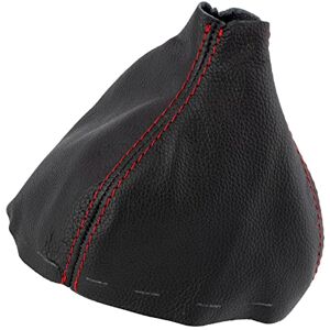 AERZETIX C66551 Soufflet de levier de vitesse en cuir noir véritable compatible avec Fiat 500 2007-2016 couleur : noir avec coutures/surpiqûres rouges pour boîte de vitesse manuelle - Publicité AERZETIX C66551 Soufflet de levier de vitesse en cuir noir véritable compatible avec Fiat 500 2007-2016 couleur : noir avec coutures/surpiqûres rouges pour boîte de vitesse manuelle - Publicité