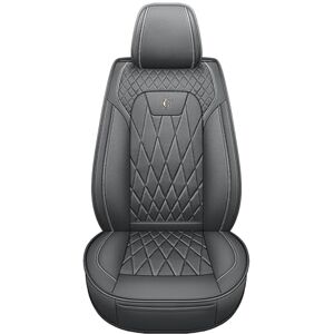 Housses De Siège Avant Pour Renault Austral I (2022-2024) - En Simili Cuir Noir, Imperméables, Compatibles Airbags