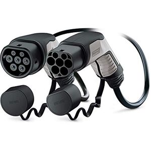 Phoenix Câble de chargement pour voiture électrique (Mode 3) Type 2 Type 2 11 kW 3 phases 5 m Câble de charge EV 1204145, Noir/Gris - Publicité Phoenix Câble de chargement pour voiture électrique (Mode 3) Type 2 Type 2 11 kW 3 phases 5 m Câble de charge EV 1204145, Noir/Gris - Publicité