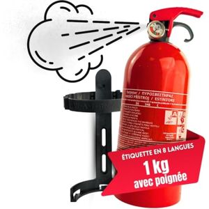 notlok Safety Work Extincteur ABC, 1KG Extincteurs Incendie à Poudre pour Voiture, Maison, Bateau, Camping Car, Auto, Cheminée, Moto Groupe de Feu A B C Garantie de 3 Ans Facile à Installe - Publicité notlok Safety Work Extincteur ABC, 1KG Extincteurs Incendie à Poudre pour Voiture, Maison, Bateau, Camping Car, Auto, Cheminée, Moto Groupe de Feu A B C Garantie de 3 Ans Facile à Installe - Publicité