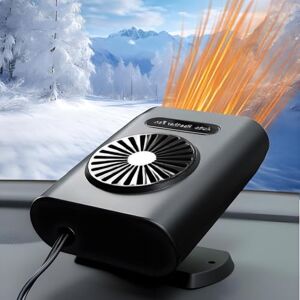 KQLHLHDYZ Chauffage de Voiture 12V, 200W Dégivreur Rotatif à 360 °, 2 en 1 Chauffage Desembuage de Voiture Dégivreurs pour Auto, Dégivreur de Pare-Brise - Publicité KQLHLHDYZ Chauffage de Voiture 12V, 200W Dégivreur Rotatif à 360 °, 2 en 1 Chauffage Desembuage de Voiture Dégivreurs pour Auto, Dégivreur de Pare-Brise - Publicité