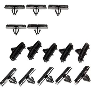 Mtsooning Lot de 25 Rivets en Plastique Clips de Fixation Compatible avec Ailes Pare-Chocs de Moulage de Panneau de Voiture 68039280 AA Wrangler Unlimited JK - Publicité Mtsooning Lot de 25 Rivets en Plastique Clips de Fixation Compatible avec Ailes Pare-Chocs de Moulage de Panneau de Voiture 68039280 AA Wrangler Unlimited JK - Publicité