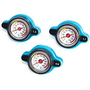 NICOLIE Voiture Moto Style D1 Thermo Bouchon De Radiateur Couvercle De Réservoir Jauge De Température d'eau avec Coffre-Fort Utilitaire 0,9 Bar/1,1 Bar/1,3 Bar Grosse tête 1.1 - Publicité NICOLIE Voiture Moto Style D1 Thermo Bouchon De Radiateur Couvercle De Réservoir Jauge De Température d'eau avec Coffre-Fort Utilitaire 0,9 Bar/1,1 Bar/1,3 Bar Grosse tête 1.1 - Publicité