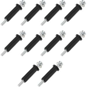 SG Store Pack de 10 Vis de Montage pour Feu Stop Arrière de Caravane M4 X 45 Mm avec Écrou en Caoutchouc pour Camping-Cars - Publicité SG Store Pack de 10 Vis de Montage pour Feu Stop Arrière de Caravane M4 X 45 Mm avec Écrou en Caoutchouc pour Camping-Cars - Publicité