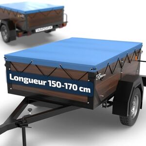 Tarpofix ® Bâche Protection Plate 150 x 105 x 7,5 cm avec Corde de bâche Bâche de remorque renforcée en PVC Bache pour remorque Divers modèles de remorques de Voitures par ex. pour Erde 153 - Publicité Tarpofix ® Bâche Protection Plate 150 x 105 x 7,5 cm avec Corde de bâche Bâche de remorque renforcée en PVC Bache pour remorque Divers modèles de remorques de Voitures par ex. pour Erde 153 - Publicité