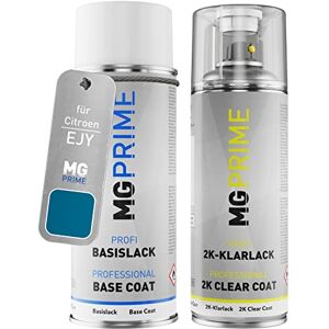 PRiME Peinture voiture kit bombe aérosol 2C aérosol pour Citroen EJY Cobalt Blue Metallic/Bleu Monte Carlos Metallic de couche de base vernis 2 composants - Publicité PRiME Peinture voiture kit bombe aérosol 2C aérosol pour Citroen EJY Cobalt Blue Metallic/Bleu Monte Carlos Metallic de couche de base vernis 2 composants - Publicité