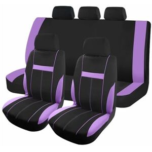 LIANGBAOS Couvre Siège Housses De Siège Auto Universelles, des Voitures, SUV, Camionnettes, Siège Arrière Intérieur avec 3 Fermetures Éclair, Divisibles(Purple Set) - Publicité LIANGBAOS Couvre Siège Housses De Siège Auto Universelles, des Voitures, SUV, Camionnettes, Siège Arrière Intérieur avec 3 Fermetures Éclair, Divisibles(Purple Set) - Publicité