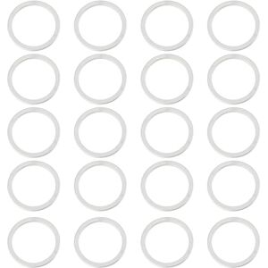 EMSea Lot de 20 Rondelles en Aluminium pour Bouchon de Vidange d'huile de Voiture 22x27x1,5mm Compatible avec BMW Compatible avec Porsche - Publicité EMSea Lot de 20 Rondelles en Aluminium pour Bouchon de Vidange d'huile de Voiture 22x27x1,5mm Compatible avec BMW Compatible avec Porsche - Publicité