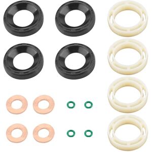 VBGURR Kit de joints toriques d'injecteur d'injecteur diesel Rondelles d'étanchéité pour BMW Mini Peugeot Ford Citroën #198185 198299 - Publicité VBGURR Kit de joints toriques d'injecteur d'injecteur diesel Rondelles d'étanchéité pour BMW Mini Peugeot Ford Citroën #198185 198299 - Publicité