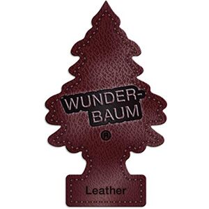 WUNDER-BAUM Arbre Magique® Rafraîchisseur d'air parfumé Cuir. Super arôme de Longue durée pour la Voiture, la Maison, Le Bureau, etc. Publicité WUNDER-BAUM Arbre Magique® Rafraîchisseur d'air parfumé Cuir. Super arôme de Longue durée pour la Voiture, la Maison, Le Bureau, etc. Publicité