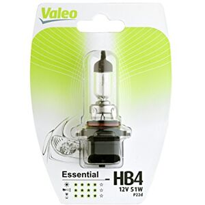 Valeo Ampoule Halogène Essential 32014 HB4 51W Lot de 1 - Publicité Valeo Ampoule Halogène Essential 32014 HB4 51W Lot de 1 - Publicité