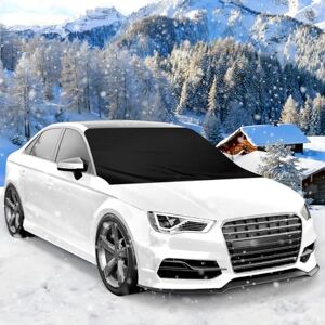 mizikuu Couverture Pare-Brise Voiture, Bâche Pare Brise Protection Magnétique Couverture Repliable Universelle Pare-Poussière de Voiture Protection Anti Givre, Glace, Pluie, UV - Publicité mizikuu Couverture Pare-Brise Voiture, Bâche Pare Brise Protection Magnétique Couverture Repliable Universelle Pare-Poussière de Voiture Protection Anti Givre, Glace, Pluie, UV - Publicité