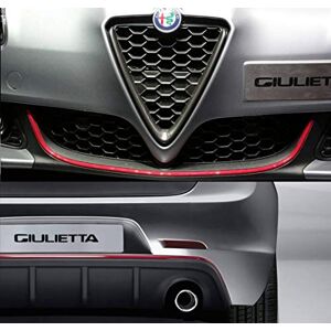 4R Quattroerre.it Profil Adhésif Antérieur + Postérieur pour Alfa Romeo Giulietta Voiture, Rouge - Publicité 4R Quattroerre.it Profil Adhésif Antérieur + Postérieur pour Alfa Romeo Giulietta Voiture, Rouge - Publicité