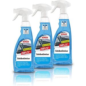 SONAX Dégivrant rapide , 3 x 750 ml - Publicité SONAX Dégivrant rapide , 3 x 750 ml - Publicité