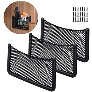 UIHOL Filet Rangement pour Voiture 3 PCS, Organisateurs Rangement Coffre 40 * 20 CM, Multifonctionnel Sac Pocket Organizer de Voiture pour Ustensiles, Camping-Cars, Bateaux, Maison (Filet élastique) - Publicité UIHOL Filet Rangement pour Voiture 3 PCS, Organisateurs Rangement Coffre 40 * 20 CM, Multifonctionnel Sac Pocket Organizer de Voiture pour Ustensiles, Camping-Cars, Bateaux, Maison (Filet élastique) - Publicité