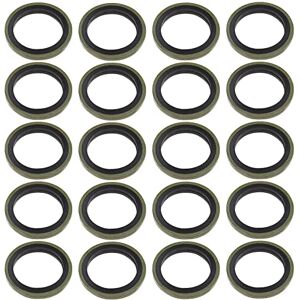 VGOL 20pcs Rondelles d'écrasement d'huile Moteur de Voiture Joints de Bouchon de Vidange 14mm ID. 20mm de Diamètre Extérieur Véhicules à Moteur d'anneaux de Cachetage d'épaisseur de 2mm - Publicité VGOL 20pcs Rondelles d'écrasement d'huile Moteur de Voiture Joints de Bouchon de Vidange 14mm ID. 20mm de Diamètre Extérieur Véhicules à Moteur d'anneaux de Cachetage d'épaisseur de 2mm - Publicité