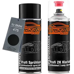 TRISTARcolor Peinture voiture Kit bombes de peinture 2K pour BMW 475 Blacksaphire Metallic Peinture de base 2 composants vernis clair aérosol - Publicité TRISTARcolor Peinture voiture Kit bombes de peinture 2K pour BMW 475 Blacksaphire Metallic Peinture de base 2 composants vernis clair aérosol - Publicité