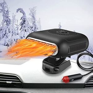 KQLHLHDYZ Chauffage pour Voiture 12 V 150 W, Chauffage et dégivreur Portable pour Voiture à Rotation 360°, dégivreur de Pare-Brise avec Prise Allume-Cigare - Publicité KQLHLHDYZ Chauffage pour Voiture 12 V 150 W, Chauffage et dégivreur Portable pour Voiture à Rotation 360°, dégivreur de Pare-Brise avec Prise Allume-Cigare - Publicité