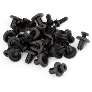 uxcell sourcing map 20PCS 7mm Trou Rivet De Vis De Pression en Plastique Clips De Fixations De Panneau pour Voiture - Publicité uxcell sourcing map 20PCS 7mm Trou Rivet De Vis De Pression en Plastique Clips De Fixations De Panneau pour Voiture - Publicité
