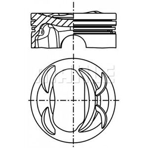 MAHLE Piston - 028 PI 00118 000 - Variantes: Ø 76,51 mm, 29,2 mm Hauteur, Sans Canal de Refroidissement - Type de Pistons - Publicité MAHLE Piston - 028 PI 00118 000 - Variantes: Ø 76,51 mm, 29,2 mm Hauteur, Sans Canal de Refroidissement - Type de Pistons - Publicité