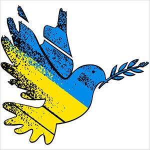 INDIGOS UG Autocollants pour Pare-Chocs Paix en Ukraine 11x10 cm Colombe de la Paix Autocollant de Lunette arrière Drapeau de la Paix Armoiries Chemise Solidarité - Publicité INDIGOS UG Autocollants pour Pare-Chocs Paix en Ukraine 11x10 cm Colombe de la Paix Autocollant de Lunette arrière Drapeau de la Paix Armoiries Chemise Solidarité - Publicité