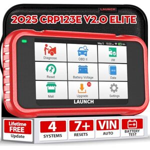 LAUNCH Valise Diagnostic Auto  CRP123E V2.0 Diagnostic Voiture 4 Système Moteur ABS SRS at Diagnostic Voiture 7 Réinitialisations Huile EPB SAS BMS accélérateur DPF Réinitialisation Purge ABS - Publicité LAUNCH Valise Diagnostic Auto  CRP123E V2.0 Diagnostic Voiture 4 Système Moteur ABS SRS at Diagnostic Voiture 7 Réinitialisations Huile EPB SAS BMS accélérateur DPF Réinitialisation Purge ABS - Publicité