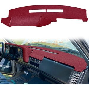 Yiz Housse de tableau de bord pour Chevrolet Silverado/GMC Sierra C1500 C2500 C3500 K1500 K2500 K3500 1988-1994, 1992-94 GMC Yukon/Chevy Blazer Suburban (88-94, bordeaux on) Y25 - Publicité Yiz Housse de tableau de bord pour Chevrolet Silverado/GMC Sierra C1500 C2500 C3500 K1500 K2500 K3500 1988-1994, 1992-94 GMC Yukon/Chevy Blazer Suburban (88-94, bordeaux on) Y25 - Publicité