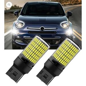 car passion Paire de feux diurnes DRL 150 LED T20 W21W 7440 CANBUS 6000K 100 % sans erreur ampoules spécifications, haute qualité blanc glacique - Publicité car passion Paire de feux diurnes DRL 150 LED T20 W21W 7440 CANBUS 6000K 100 % sans erreur ampoules spécifications, haute qualité blanc glacique - Publicité