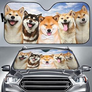 452 Pare-Soleils Intérieur Adorable Motif De Ciel Bleu Shiba Inu Pare Soleil Voiture Pare Brise Avant Imperméable Protecteur De Pare-Brise Universelle pour Auto Été Voiture - Publicité 452 Pare-Soleils Intérieur Adorable Motif De Ciel Bleu Shiba Inu Pare Soleil Voiture Pare Brise Avant Imperméable Protecteur De Pare-Brise Universelle pour Auto Été Voiture - Publicité