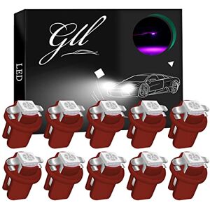 GLL Grandview 10pcs LED T5 Rose Ampoules LED B8.5 Tableau de Bord Ampoules 1-5050-SMD pour Voiture Tableau de Bord Compteur de Vitesse Instrument Gauge Cluster Voyant - Publicité GLL Grandview 10pcs LED T5 Rose Ampoules LED B8.5 Tableau de Bord Ampoules 1-5050-SMD pour Voiture Tableau de Bord Compteur de Vitesse Instrument Gauge Cluster Voyant - Publicité