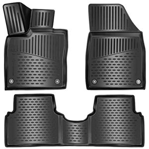 Elmasline Lot de Tapis Voiture Tapis de Voiture en Caoutchouc, Design 3D, pour Cupra Born à partir de 2021, Bord Extra Haut - Publicité Elmasline Lot de Tapis Voiture Tapis de Voiture en Caoutchouc, Design 3D, pour Cupra Born à partir de 2021, Bord Extra Haut - Publicité