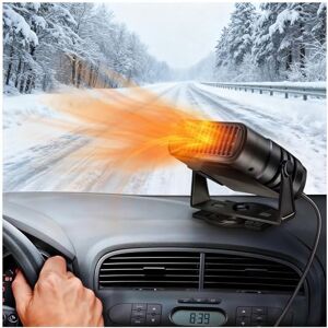 Gntodebj Chauffage de Voiture 4 en 1, Puissant 12V Dégivreur de Voiture à Chauffage Instantané avec Rotation 360° et Réglage 90° Haut Bas pour Toutes Les Voitures - Publicité Gntodebj Chauffage de Voiture 4 en 1, Puissant 12V Dégivreur de Voiture à Chauffage Instantané avec Rotation 360° et Réglage 90° Haut Bas pour Toutes Les Voitures - Publicité