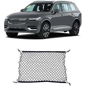 ZPXFC Filet D'organisateur de Cargaison de Voiture pour Volvo XC90 T8 XC 90 2014-2025, Filet de Coffre de Voiture Nylon Organisateur de Bagages - Publicité ZPXFC Filet D'organisateur de Cargaison de Voiture pour Volvo XC90 T8 XC 90 2014-2025, Filet de Coffre de Voiture Nylon Organisateur de Bagages - Publicité