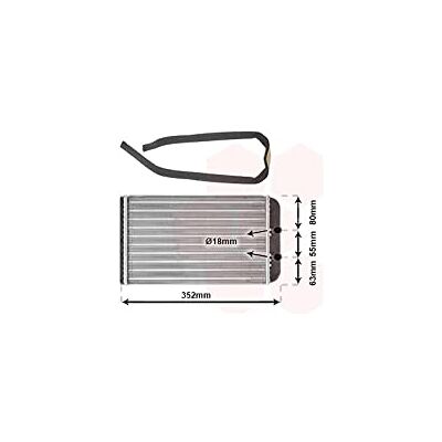 VAN WEZEL Chauffage 17006265 - Radiateur de chauffage - Publicité VAN WEZEL Chauffage 17006265 - Radiateur de chauffage - Publicité