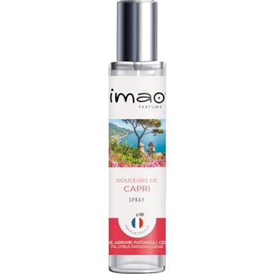 Imao Douceurs De Capri Spray - Parfum Air & Tissus - Publicité Imao Douceurs De Capri Spray - Parfum Air & Tissus - Publicité