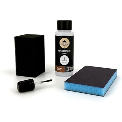 Sofolk - 5-gris clair - Kit de retouche couleur cuir - Publicité Sofolk - 5-gris clair - Kit de retouche couleur cuir - Publicité