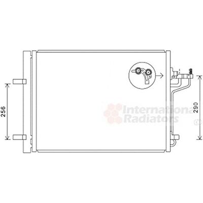 VAN WEZEL 18005488 Condenseur de Climatisation en Aluminium - Ford C-Max, Focus, Grand C-Max - Publicité VAN WEZEL 18005488 Condenseur de Climatisation en Aluminium - Ford C-Max, Focus, Grand C-Max - Publicité